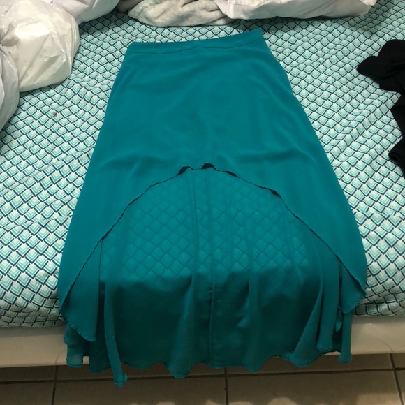 Aqua Skirt - Picture 1 of 2